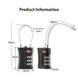 TSA Lock Luggage And Suitcase Storage