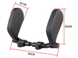 Car headrest pillow Sleep Adjustable Side Car Soft Travel Seat Headrest Auto Leather Support Neck Pillow Cushion car accessories