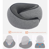Travel Pillow Neck Pillow Memory Foam Neck Pillow Airplane, Portable Travel Pillows For Airplanes Offices And Cars Travel Neck Pillow Soft Neck Pillow For Traveling