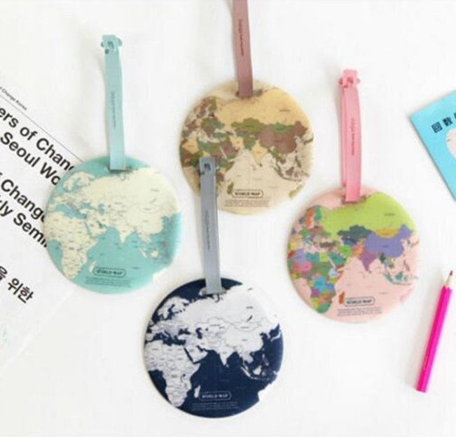 Luggage tag suitcase strap travel label boarding pass suitcase packing with cartoon tag tag shipping card