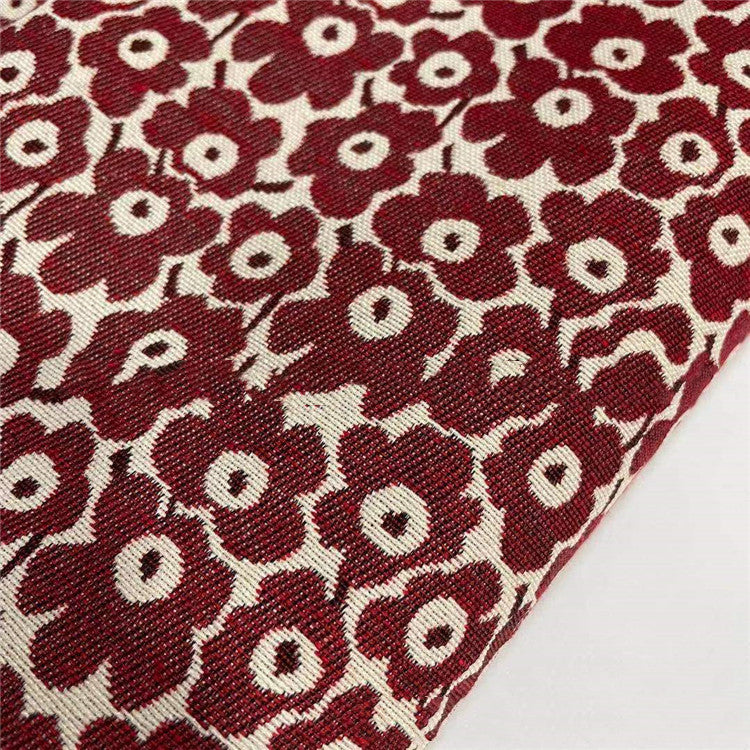 Color Woven Jacquard Sofa Pillows Decorative Fabric